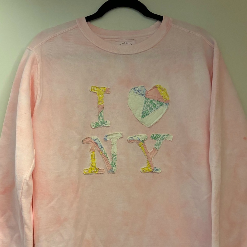 LOVE SHACK FANCY X ALEX GLOCKNER ONE OF A KIND CREW NECK